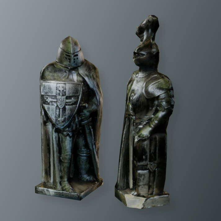 Knight statuettes preview image 6
